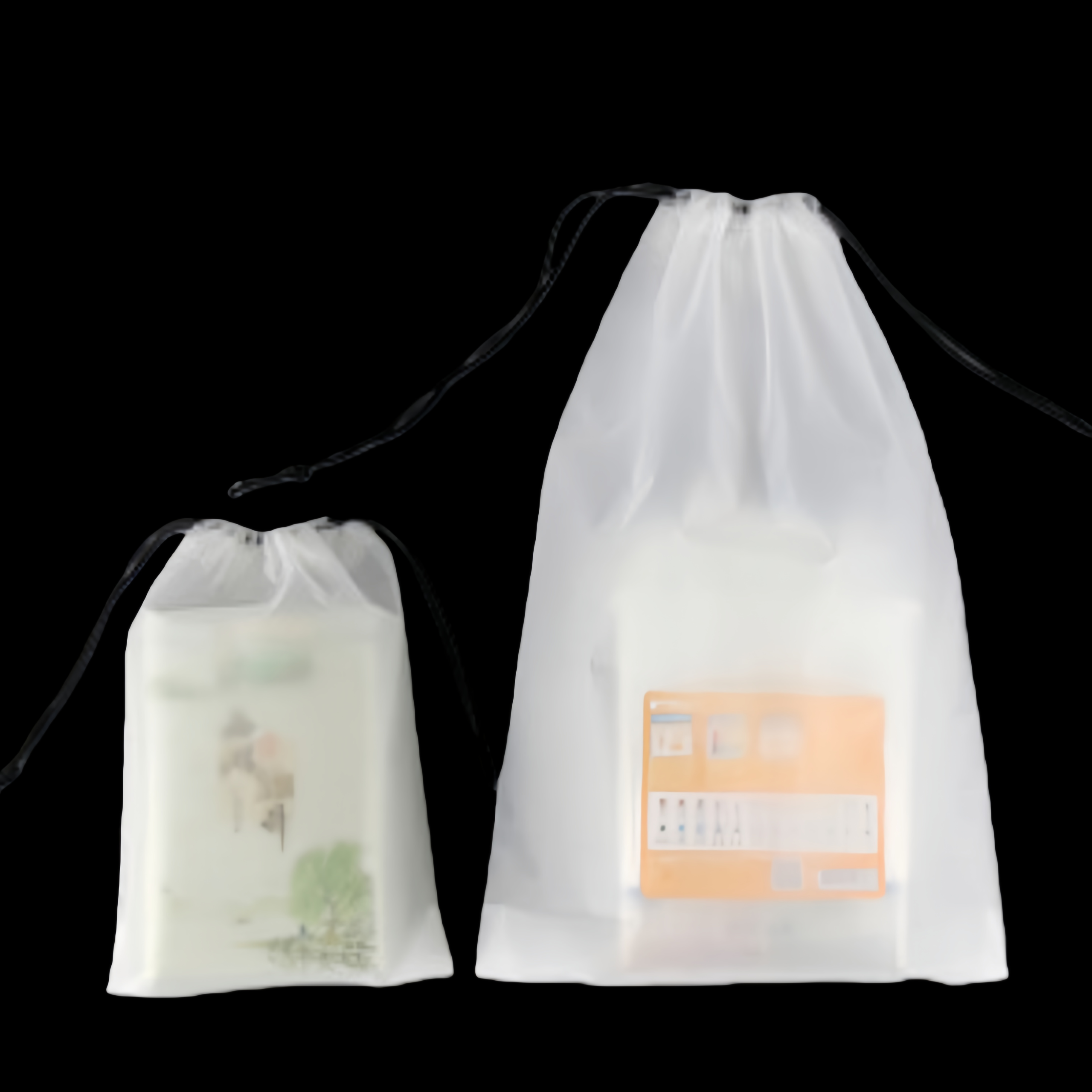 Jacket Packaging Drawstring Drawstring poly bag – TradeStar Packaging